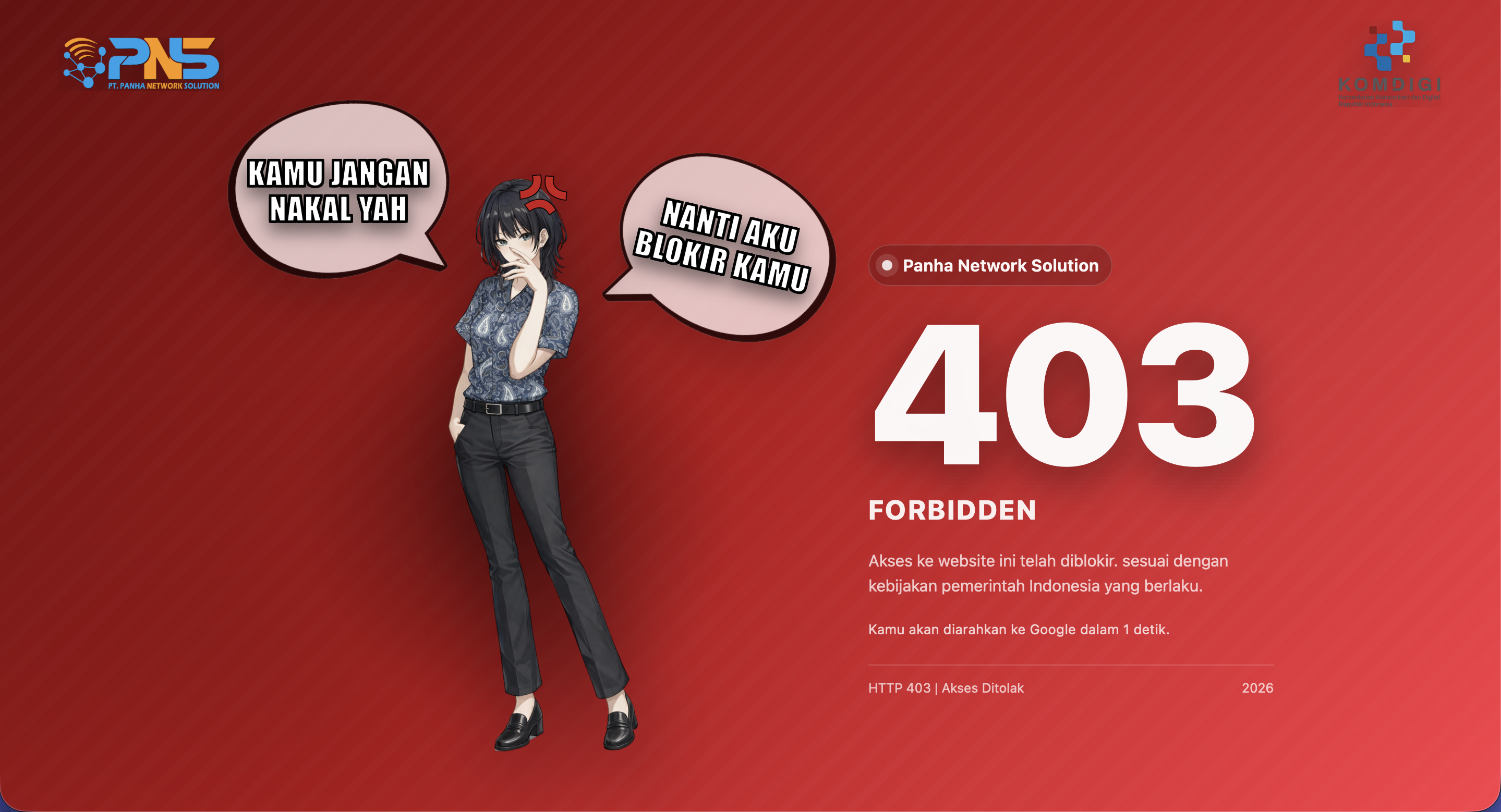 Panha 403 Block Page