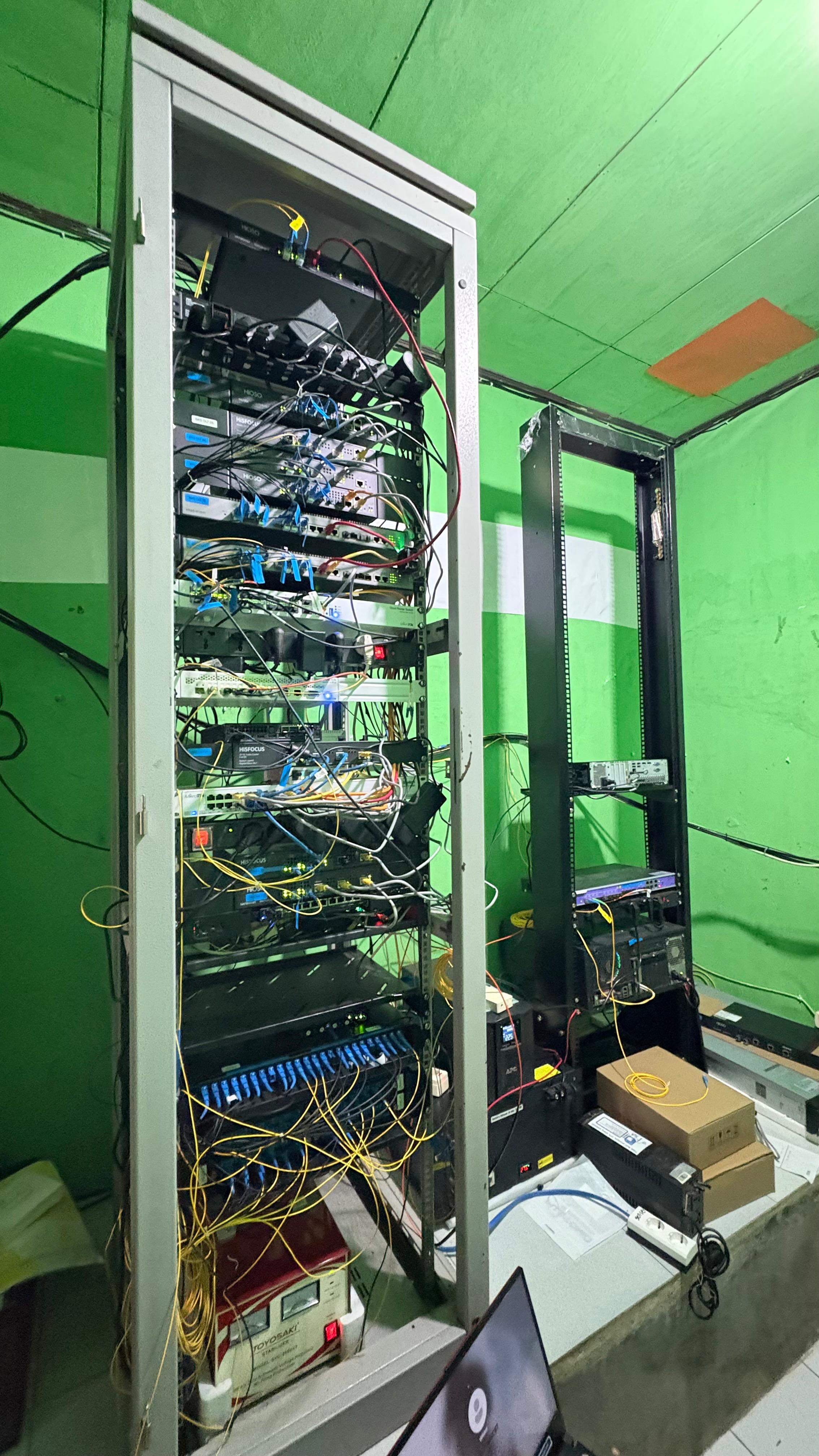 NOC Work at PT Panha Network Solution